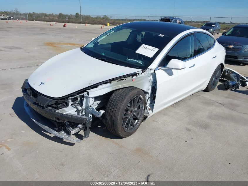 2020 Tesla Model 3 Standard Range Plus Rear-Wheel Drive/Standard Range Rear-Wheel Drive VIN: 5YJ3E1EAXLF747066 Lot: 38208328