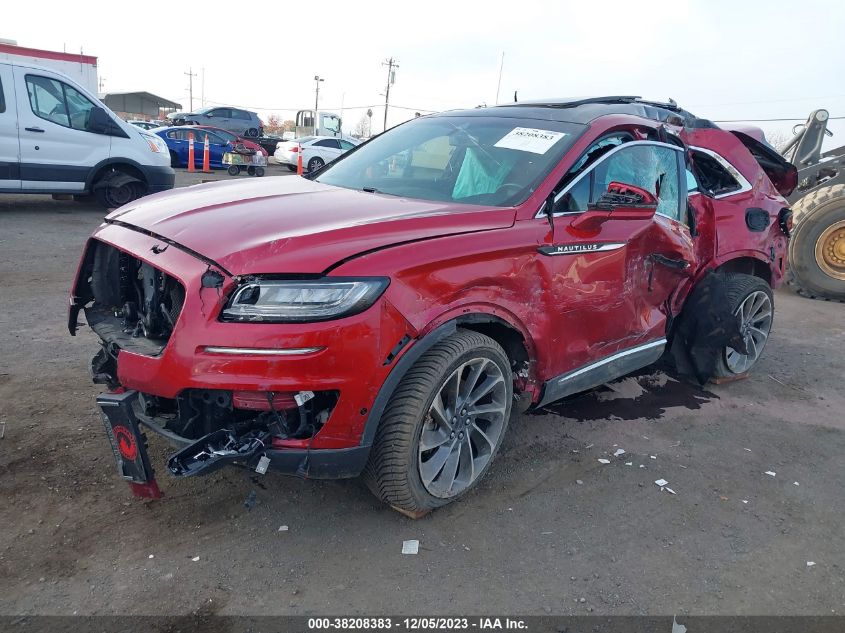 2020 Lincoln Nautilus Reserve VIN: 2LMPJ8KP7LBL03512 Lot: 38208383