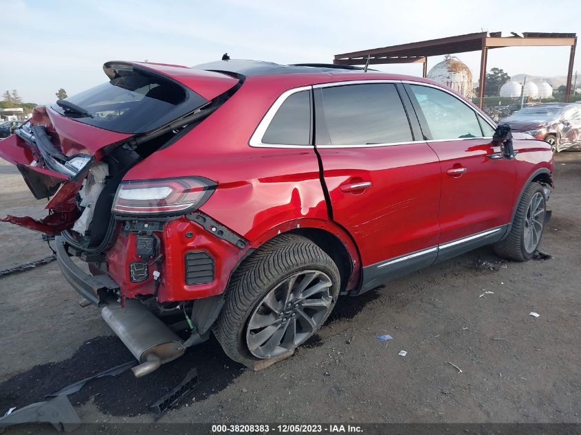 2020 Lincoln Nautilus Reserve VIN: 2LMPJ8KP7LBL03512 Lot: 38208383