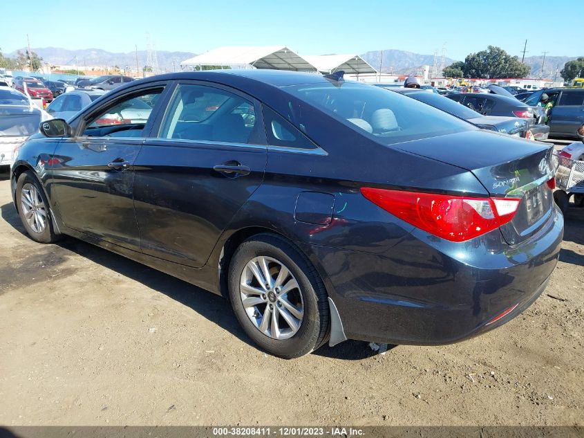 5NPEB4AC7DH796402 2013 Hyundai Sonata Gls