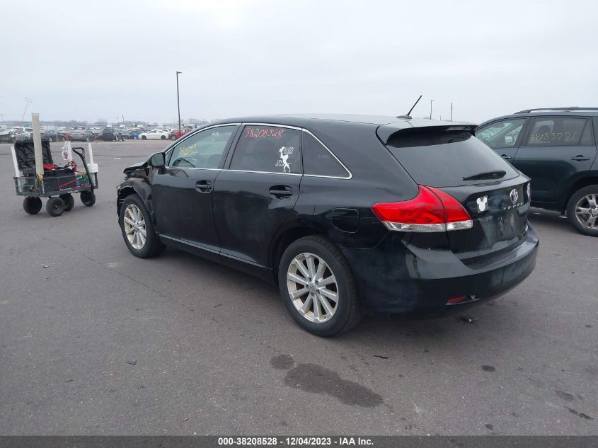 2012 Toyota Venza Le VIN: 4T3BA3BB1CU033790 Lot: 38208528