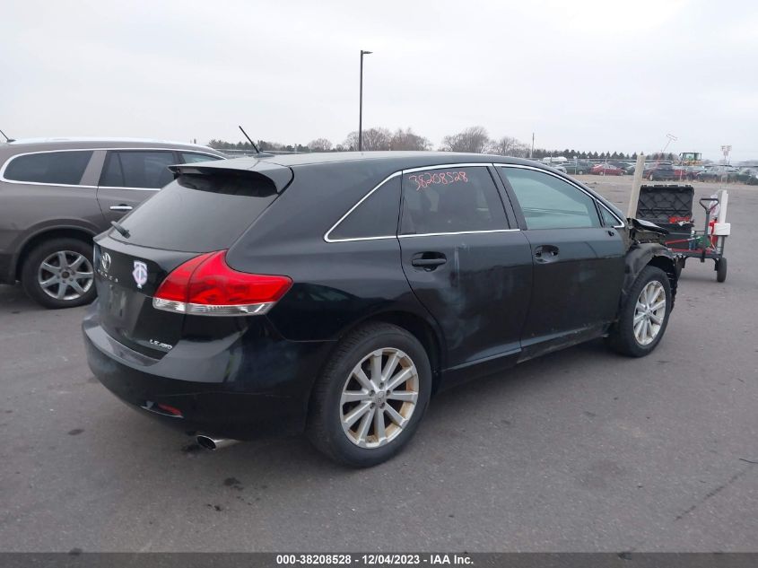 2012 Toyota Venza Le VIN: 4T3BA3BB1CU033790 Lot: 38208528