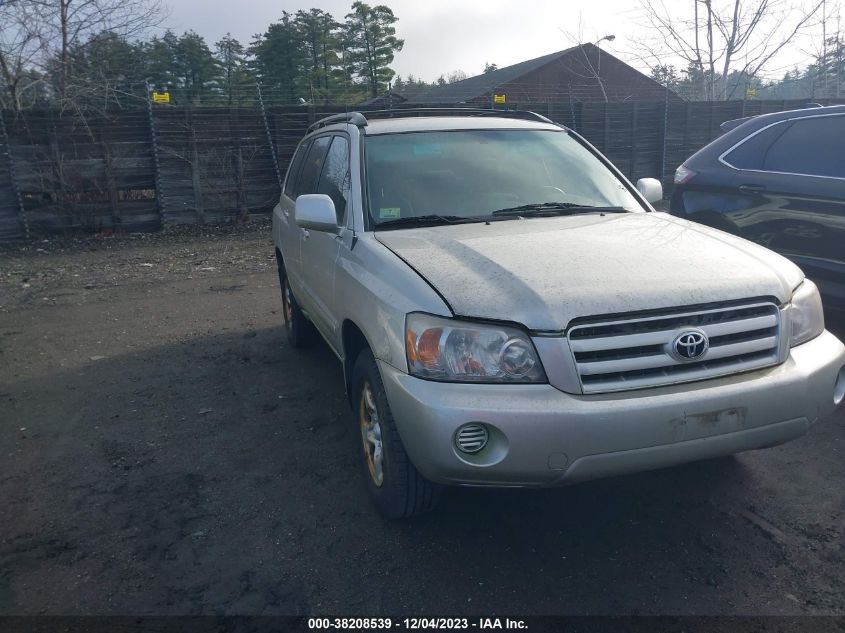 2006 Toyota Highlander VIN: JTEGD21A960142728 Lot: 38208539