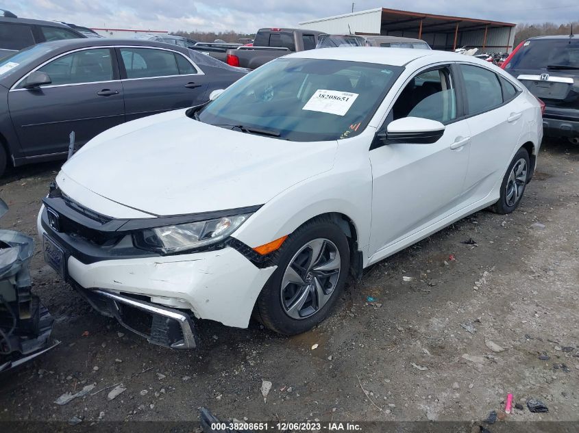 2020 Honda Civic Lx VIN: 2HGFC2F63LH594903 Lot: 38208651