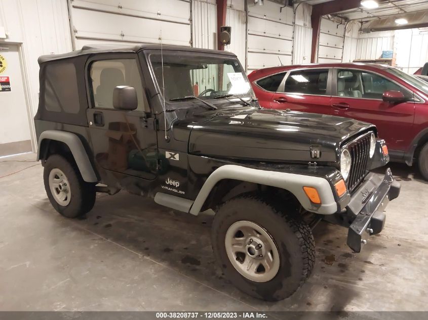 2006 Jeep Wrangler X VIN: 1J4FA39S16P706708 Lot: 38208737