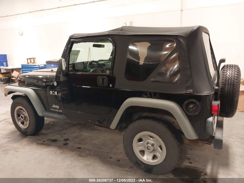 2006 Jeep Wrangler X VIN: 1J4FA39S16P706708 Lot: 38208737