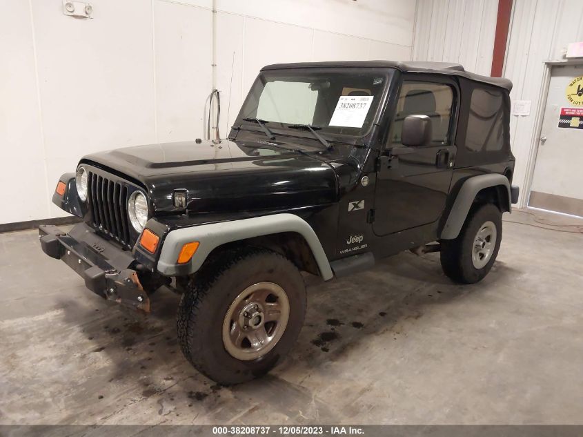 2006 Jeep Wrangler X VIN: 1J4FA39S16P706708 Lot: 38208737