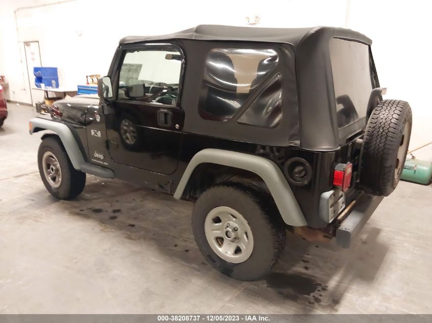 2006 Jeep Wrangler X VIN: 1J4FA39S16P706708 Lot: 38208737