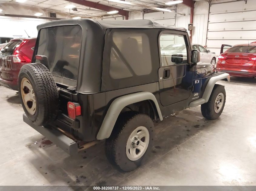 2006 Jeep Wrangler X VIN: 1J4FA39S16P706708 Lot: 38208737