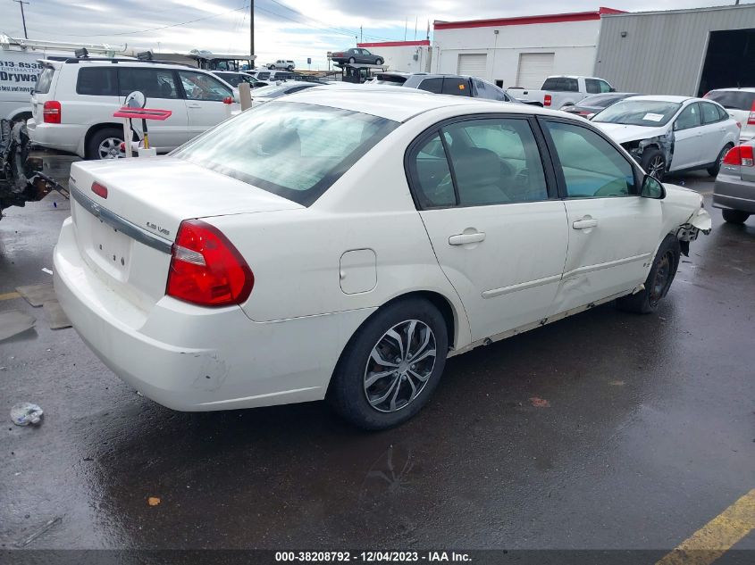 2007 Chevrolet Malibu Ls VIN: 1G1ZS58N47F300879 Lot: 38208792