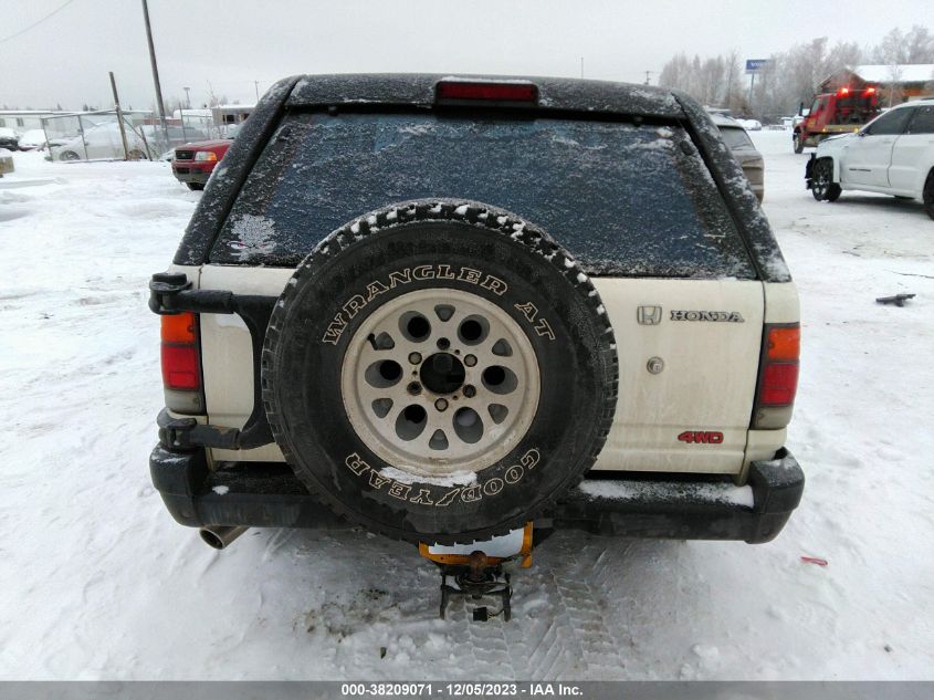 1994 Honda Passport Ex/Lx/Lxp/Ext VIN: 4S6CY58V7R4417286 Lot: 38209071