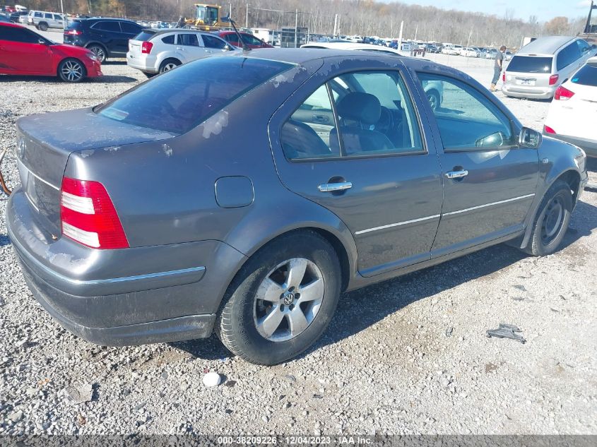 2004 Volkswagen Jetta Sedan Gls VIN: 3VWSK69M94M136980 Lot: 38209226