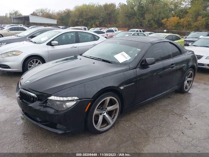 2009 BMW 650I VIN: WBAEB535X9CX64015 Lot: 38209449