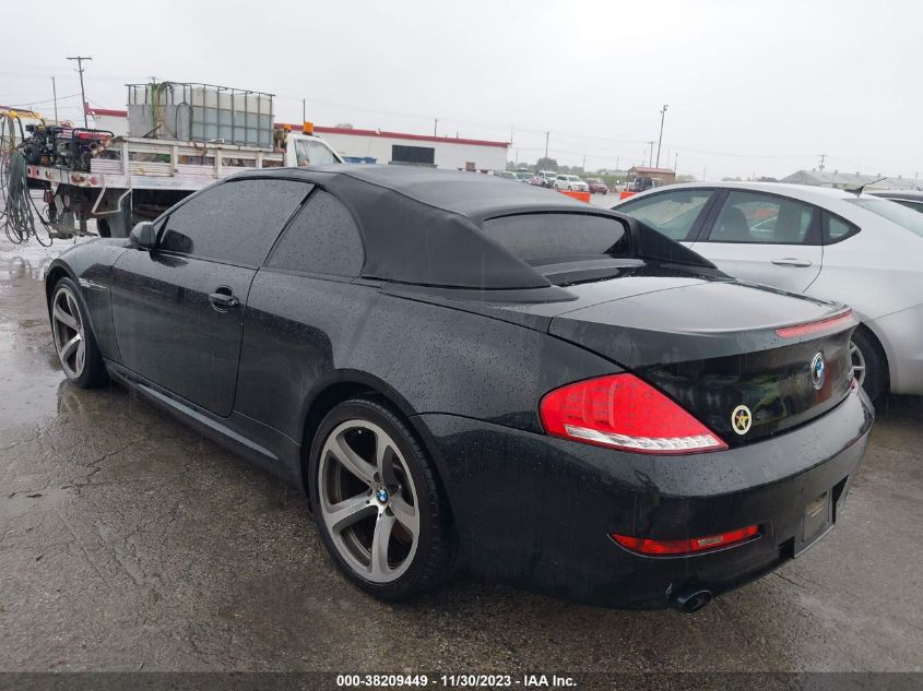 2009 BMW 650I VIN: WBAEB535X9CX64015 Lot: 38209449