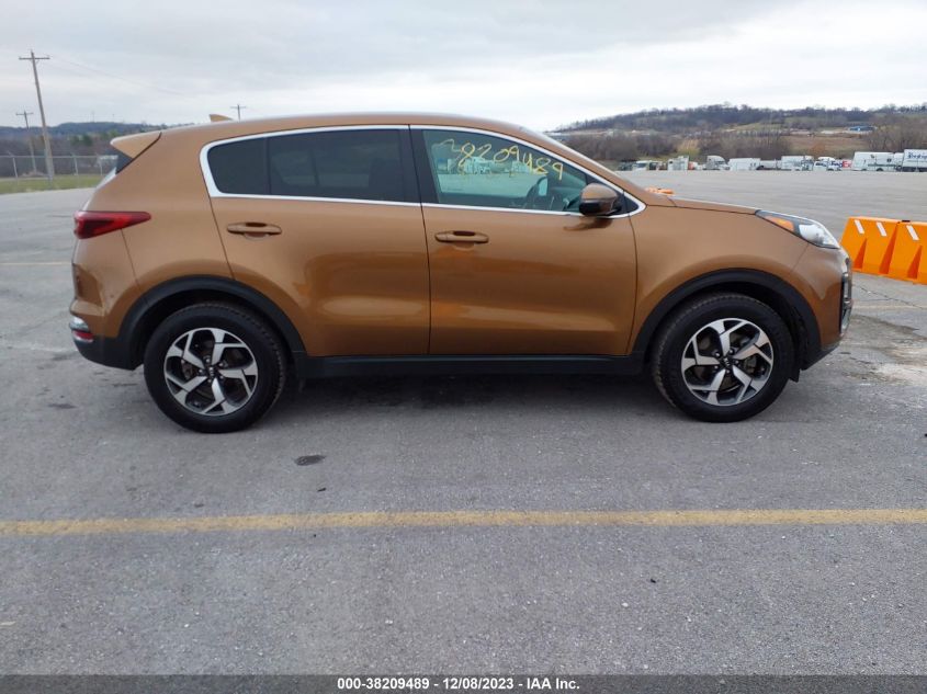 2021 Kia Sportage Lx VIN: KNDPMCAC9M7843477 Lot: 38209489