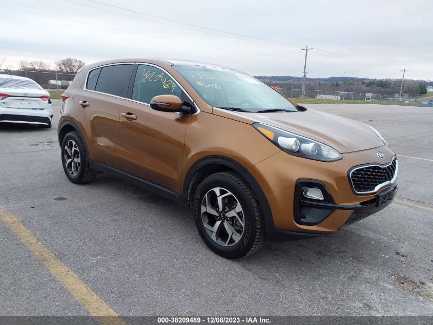 2021 Kia Sportage Lx VIN: KNDPMCAC9M7843477 Lot: 38209489