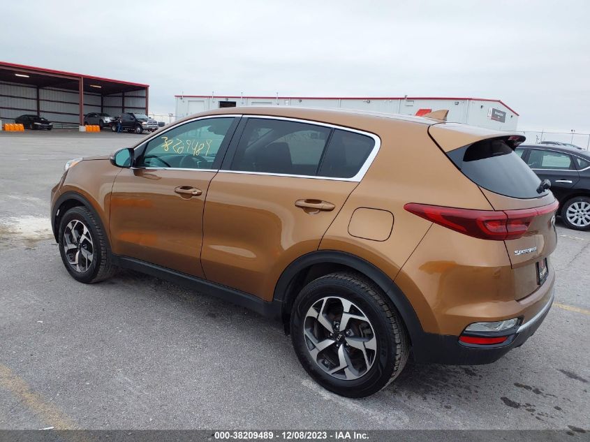 KNDPMCAC9M7843477 2021 Kia Sportage Lx