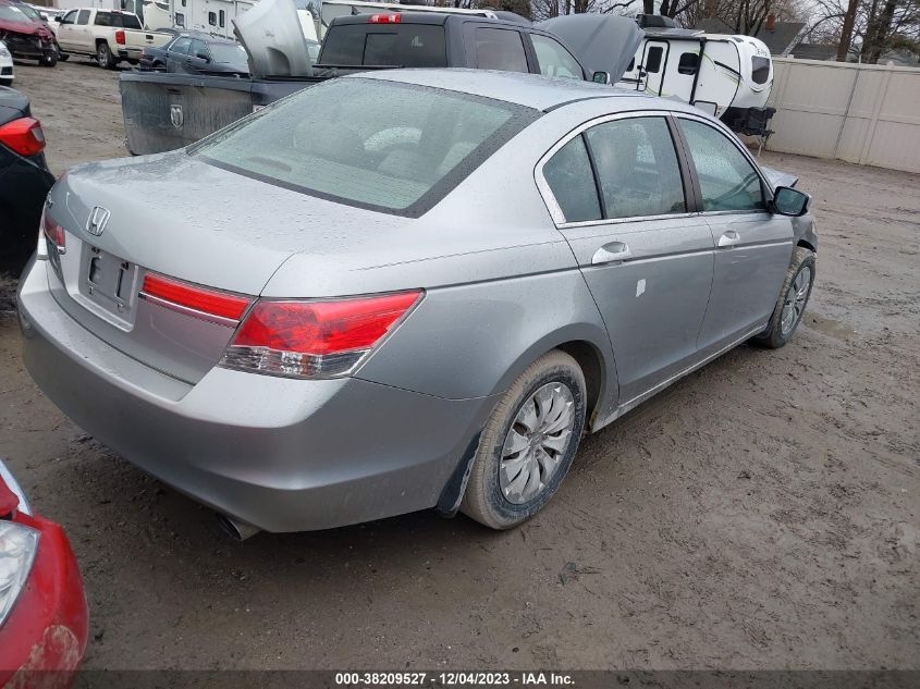 1HGCP2F38CA131327 2012 Honda Accord 2.4 Lx