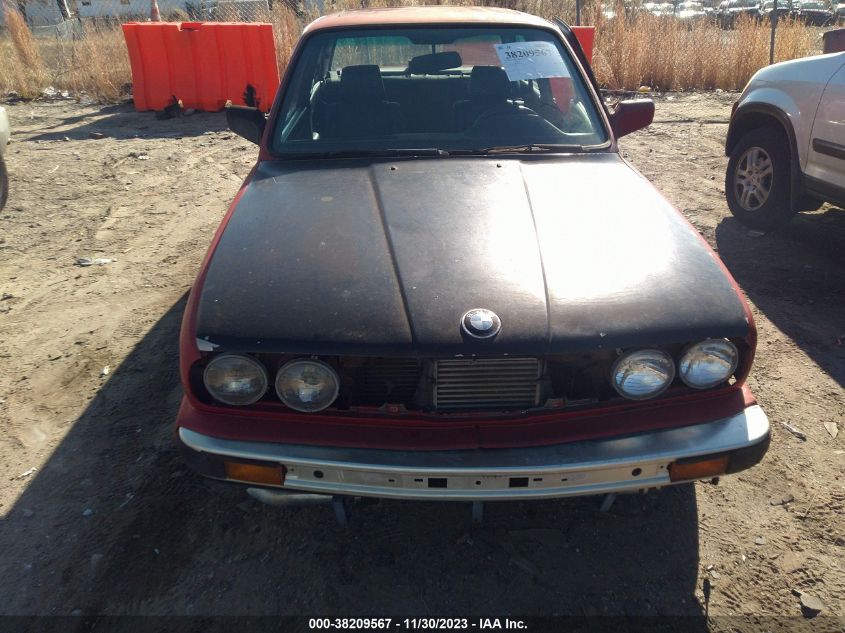 WBAAB5405G9677201 1986 BMW 325 E