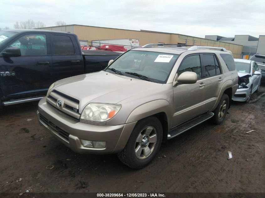 2003 Toyota 4Runner Limited VIN: JTEBT17R630027360 Lot: 38209654