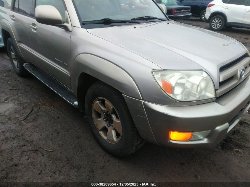 2003 Toyota 4Runner Limited VIN: JTEBT17R630027360 Lot: 38209654