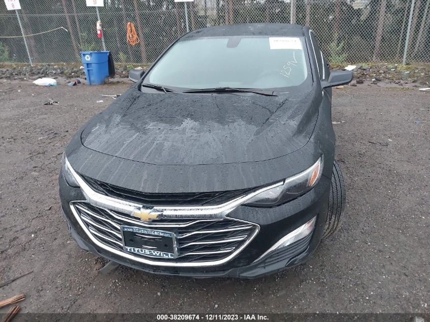 1G1ZB5STXNF201259 2022 Chevrolet Malibu Fwd Ls