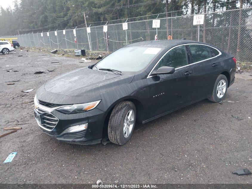 2022 Chevrolet Malibu Fwd Ls VIN: 1G1ZB5STXNF201259 Lot: 38209674