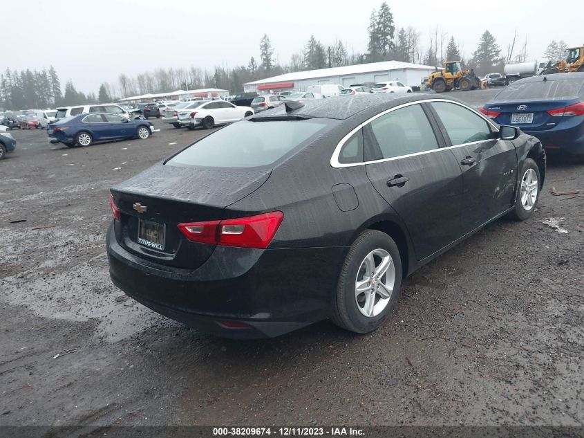 2022 Chevrolet Malibu Fwd Ls VIN: 1G1ZB5STXNF201259 Lot: 38209674