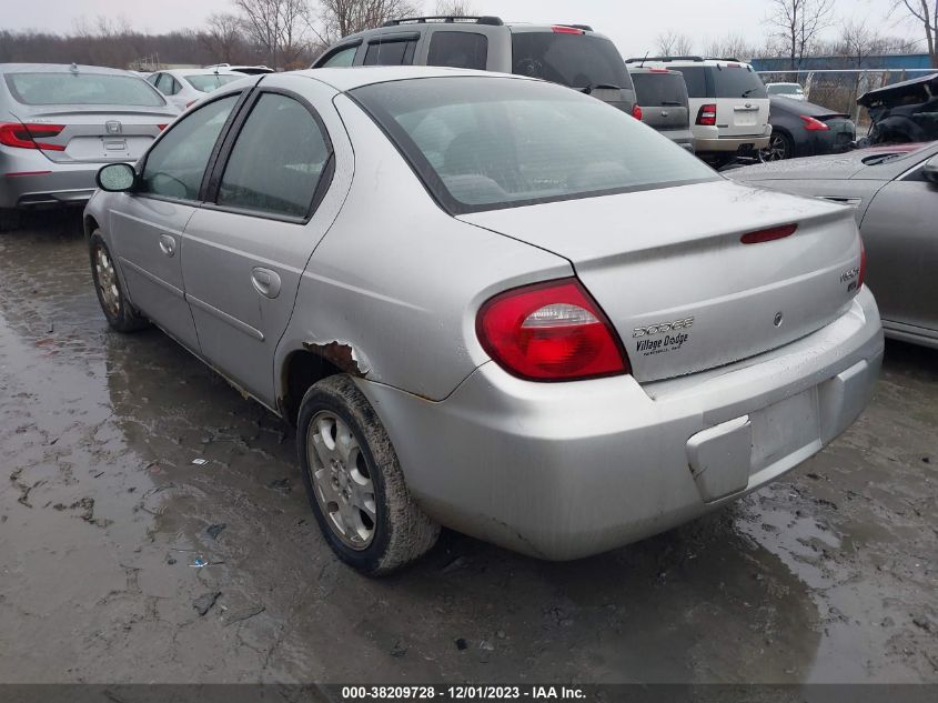 1B3ES56C05D161108 2005 Dodge Neon Sxt