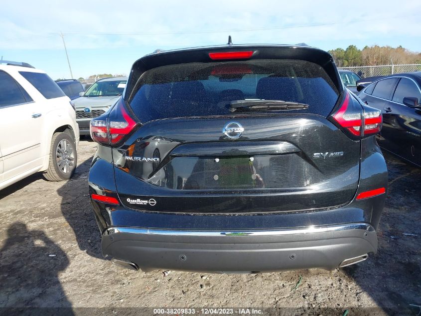 2021 Nissan Murano Sv Intelligent Awd VIN: 5N1AZ2BS7MC131737 Lot: 38209833