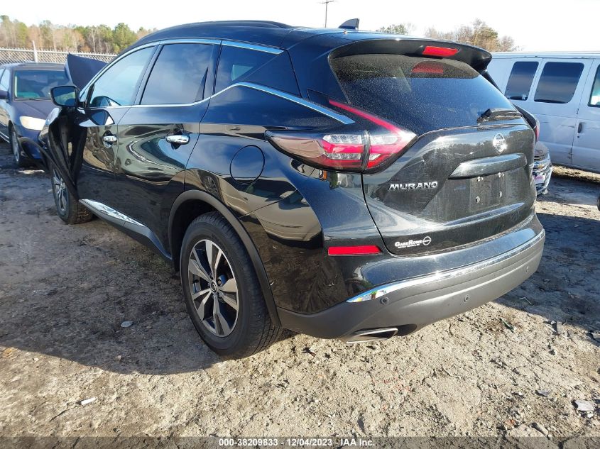 2021 Nissan Murano Sv Intelligent Awd VIN: 5N1AZ2BS7MC131737 Lot: 38209833