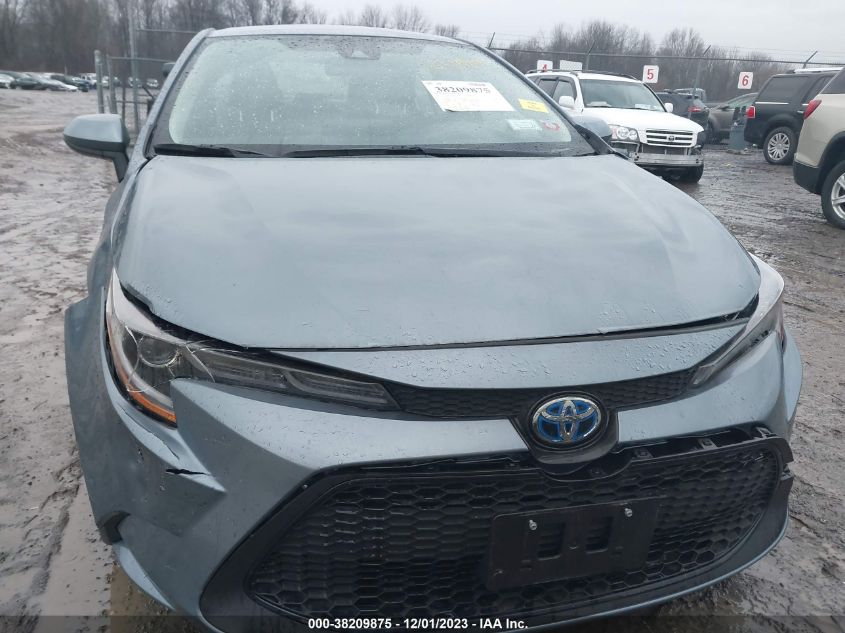 JTDEAMDEXNJ061339 2022 Toyota Corolla Hybrid Le