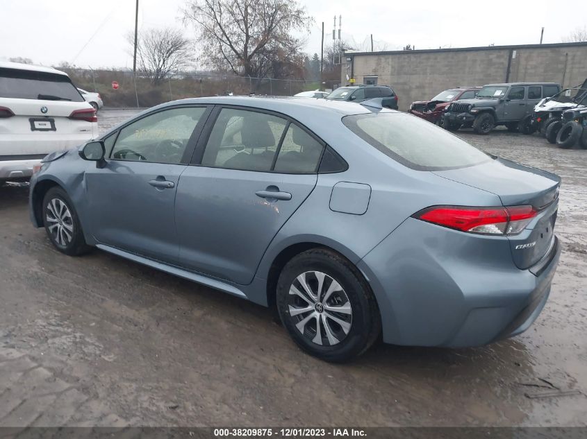 JTDEAMDEXNJ061339 2022 Toyota Corolla Hybrid Le