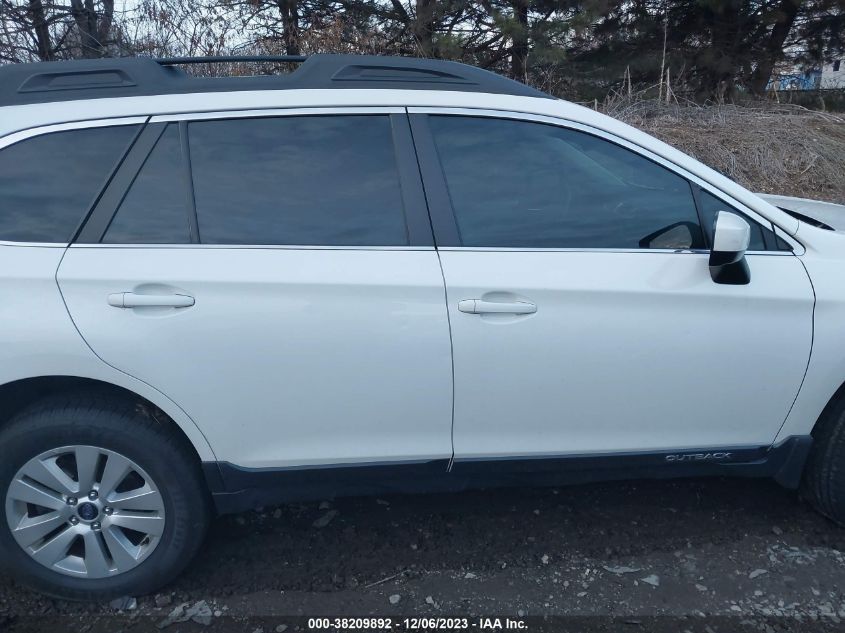 2016 Subaru Outback 2.5I Premium VIN: 4S4BSBCC6G3201264 Lot: 38209892