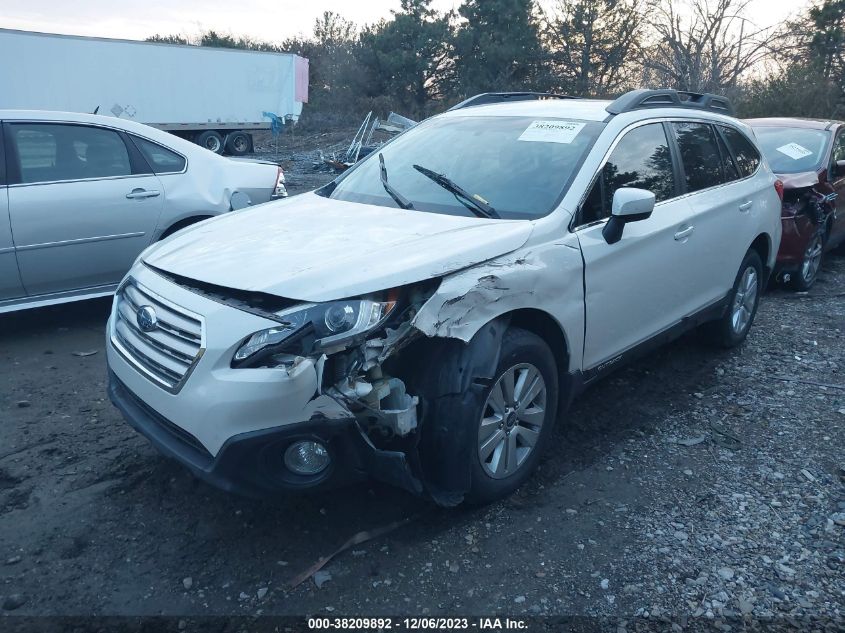 2016 Subaru Outback 2.5I Premium VIN: 4S4BSBCC6G3201264 Lot: 38209892