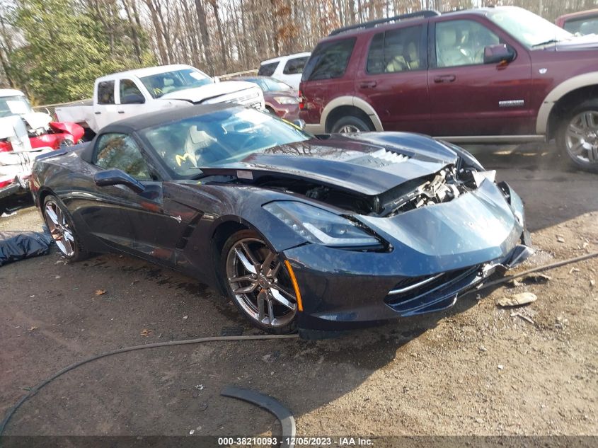 2015 Chevrolet Corvette Stingray Z51 VIN: 1G1YH3D74F5111868 Lot: 38210093