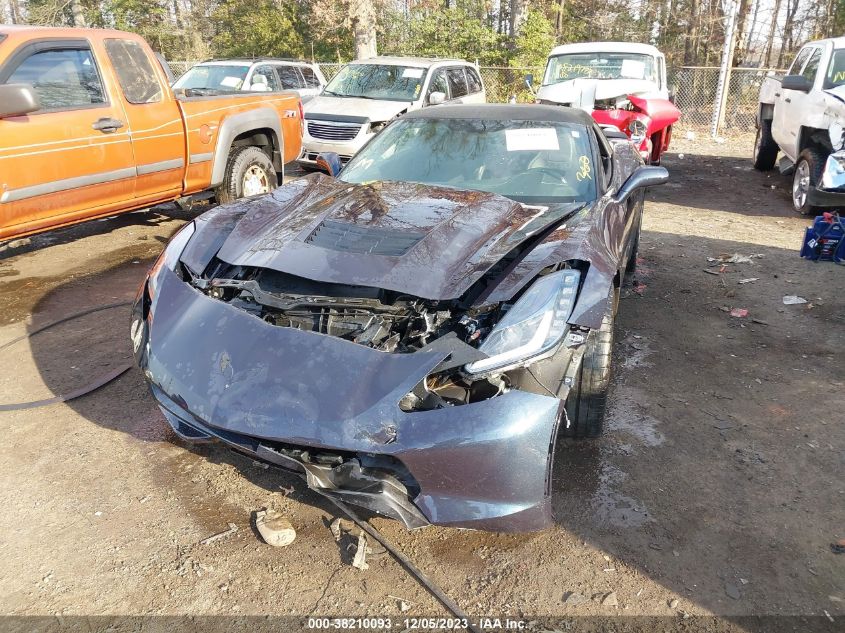 2015 Chevrolet Corvette Stingray Z51 VIN: 1G1YH3D74F5111868 Lot: 38210093