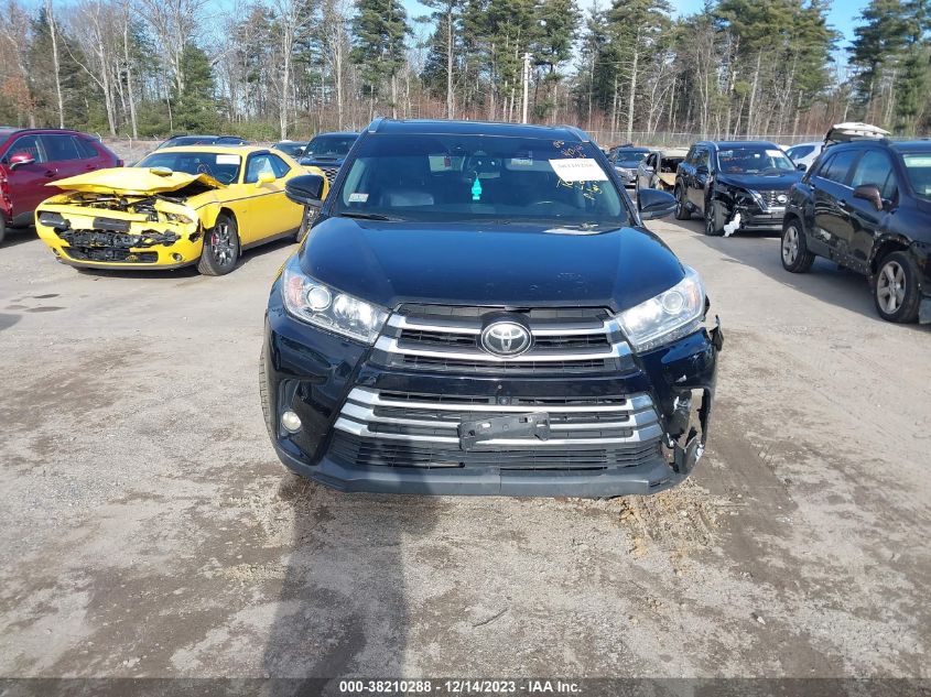 2017 Toyota Highlander Limited Platinum VIN: 5TDDZRFH6HS386229 Lot: 38210288