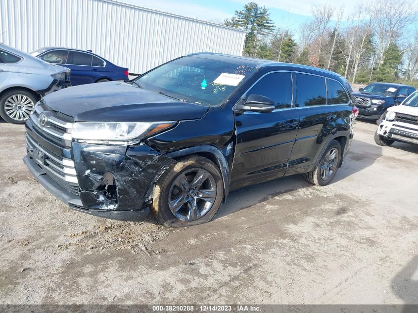 2017 Toyota Highlander Limited Platinum VIN: 5TDDZRFH6HS386229 Lot: 38210288