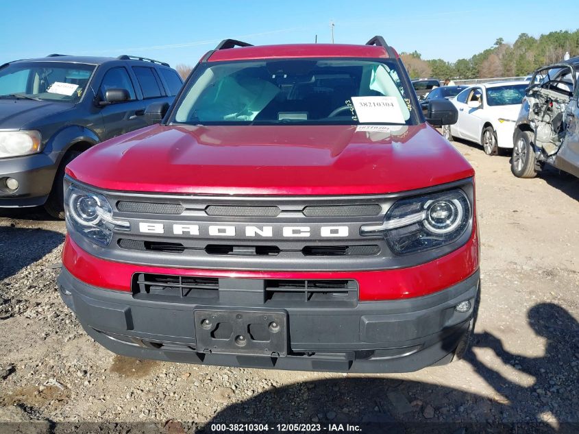 2021 Ford Bronco Sport Big Bend VIN: 3FMCR9B65MRA19752 Lot: 38210304