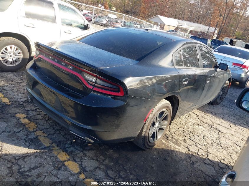 2020 Dodge Charger Sxt Rwd VIN: 2C3CDXBGXLH204278 Lot: 38210325