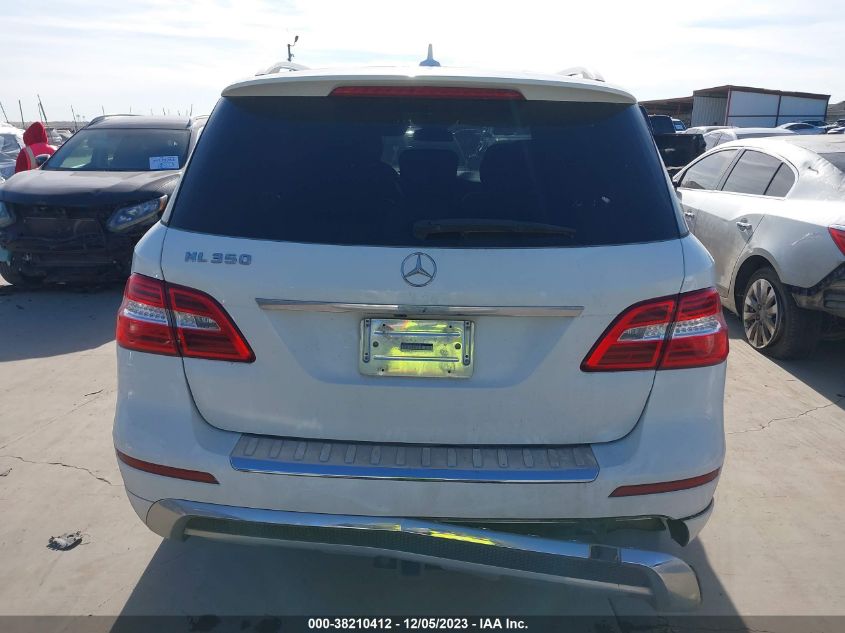 2014 Mercedes-Benz Ml 350 VIN: 4JGDA5JB4EA331768 Lot: 38210412