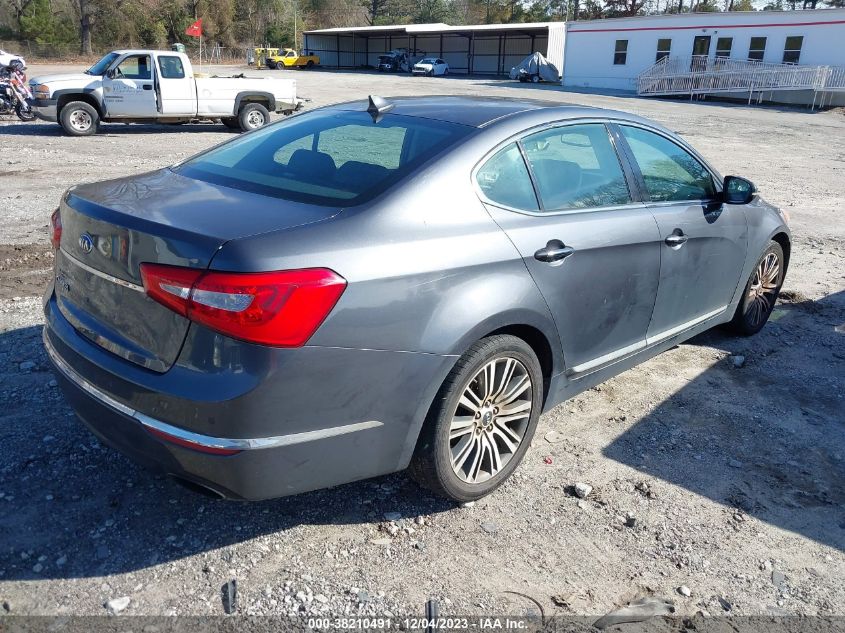 2014 Kia Cadenza Premium VIN: KNALN4D71E5131619 Lot: 38210491