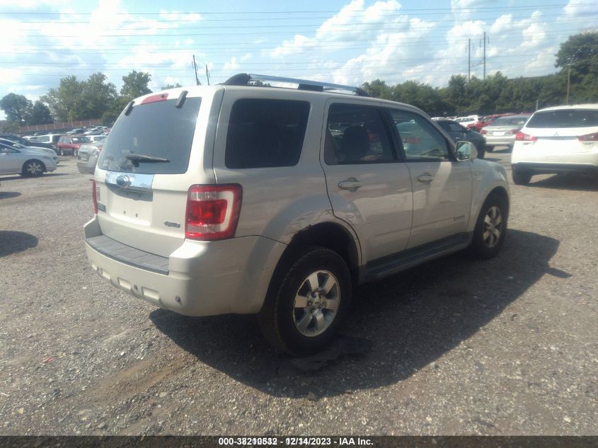 1FMCU94128KB48672 2008 Ford Escape Limited