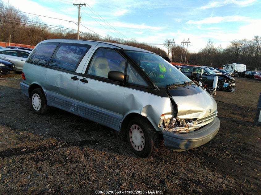 1991 Toyota Previa Dlx VIN: JT3AC11R7M0019153 Lot: 38210563
