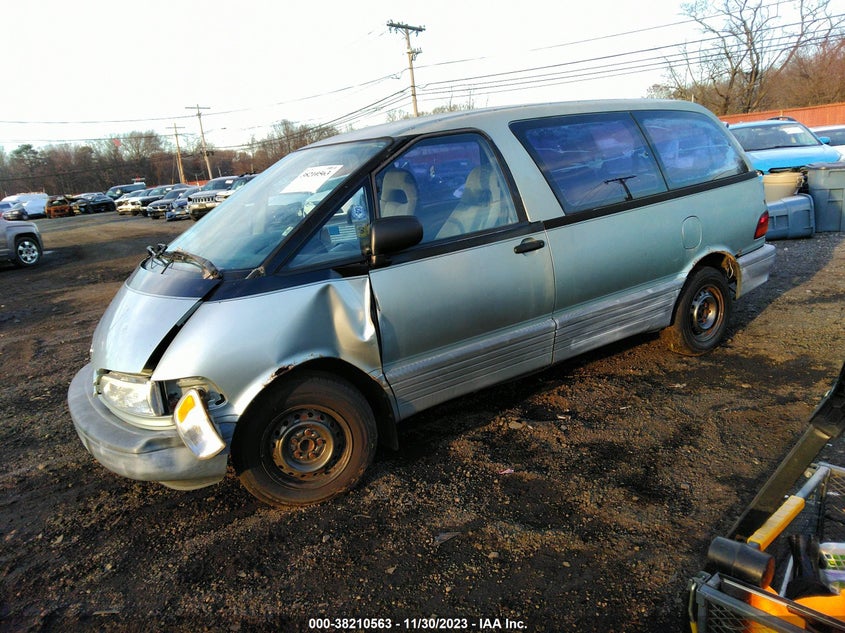 1991 Toyota Previa Dlx VIN: JT3AC11R7M0019153 Lot: 38210563
