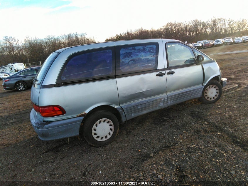 1991 Toyota Previa Dlx VIN: JT3AC11R7M0019153 Lot: 38210563