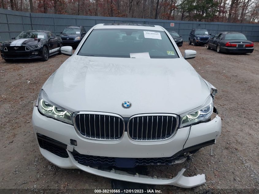 2016 BMW 750I xDrive VIN: WBA7F2C52GG417067 Lot: 38210565