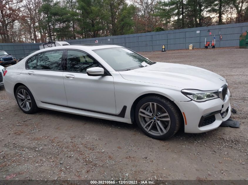 2016 BMW 750I xDrive VIN: WBA7F2C52GG417067 Lot: 38210565