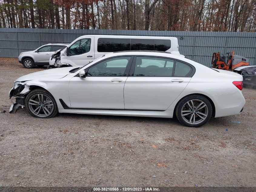 2016 BMW 750I xDrive VIN: WBA7F2C52GG417067 Lot: 38210565